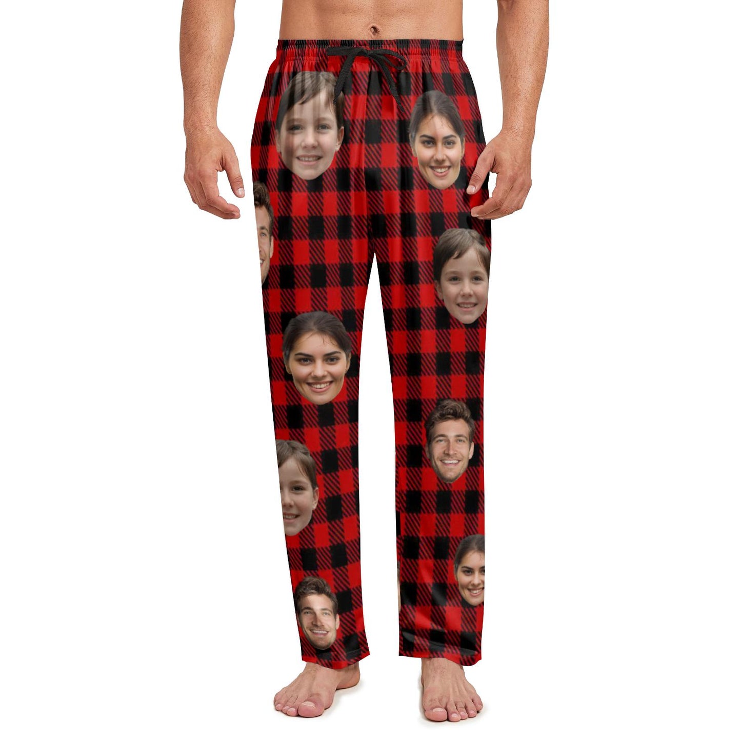 Custom Pajama Pants with Photo Men Women,Engagement Gifts for Couples,Personalized Widding Gifts