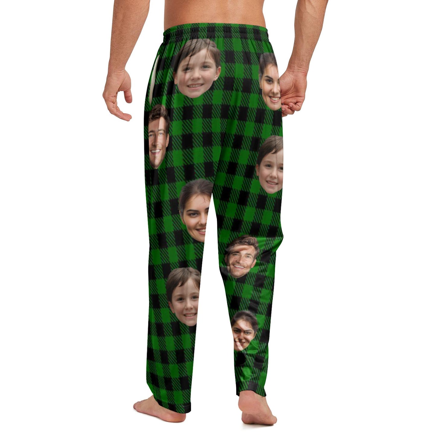 Custom Pajama Pants with Photo Men Women,Engagement Gifts for Couples,Personalized Widding Gifts