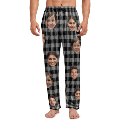 Custom Pajama Pants with Photo Men Women,Engagement Gifts for Couples,Personalized Widding Gifts