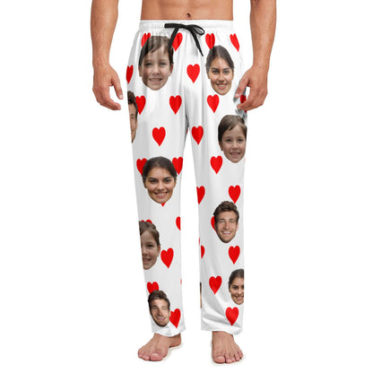 Custom Pajama Pants with Photo Men Women,Engagement Gifts for Couples,Personalized Widding Gifts