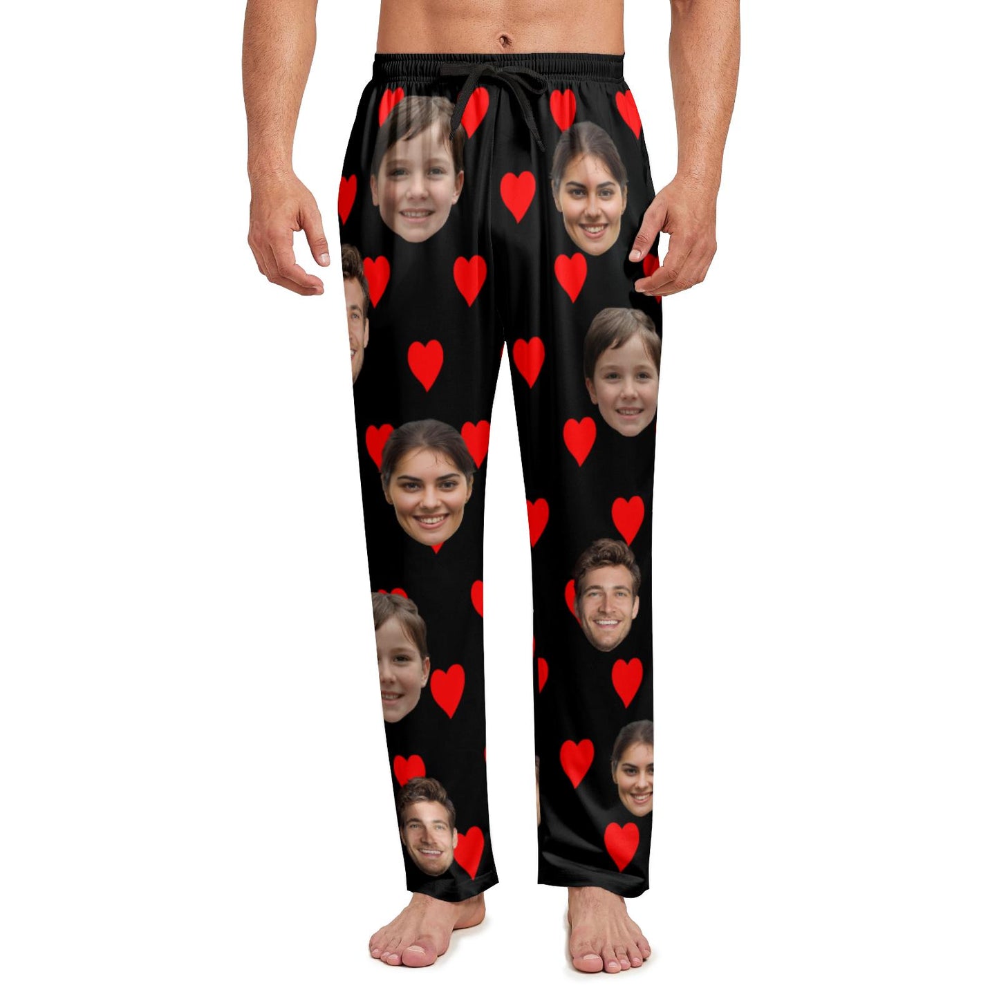 Custom Pajama Pants with Photo Men Women,Engagement Gifts for Couples,Personalized Widding Gifts